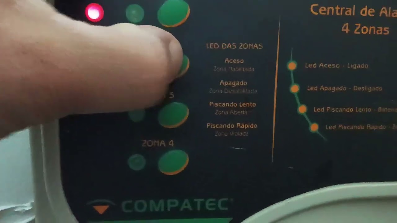 Cadastro de sensor sem fio Compatec