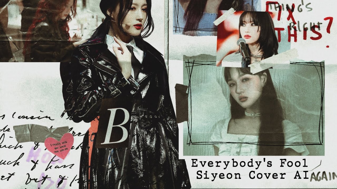 SIYEON 시연 - 'Everybody's fool' (original by Evanescence - AI Cover)