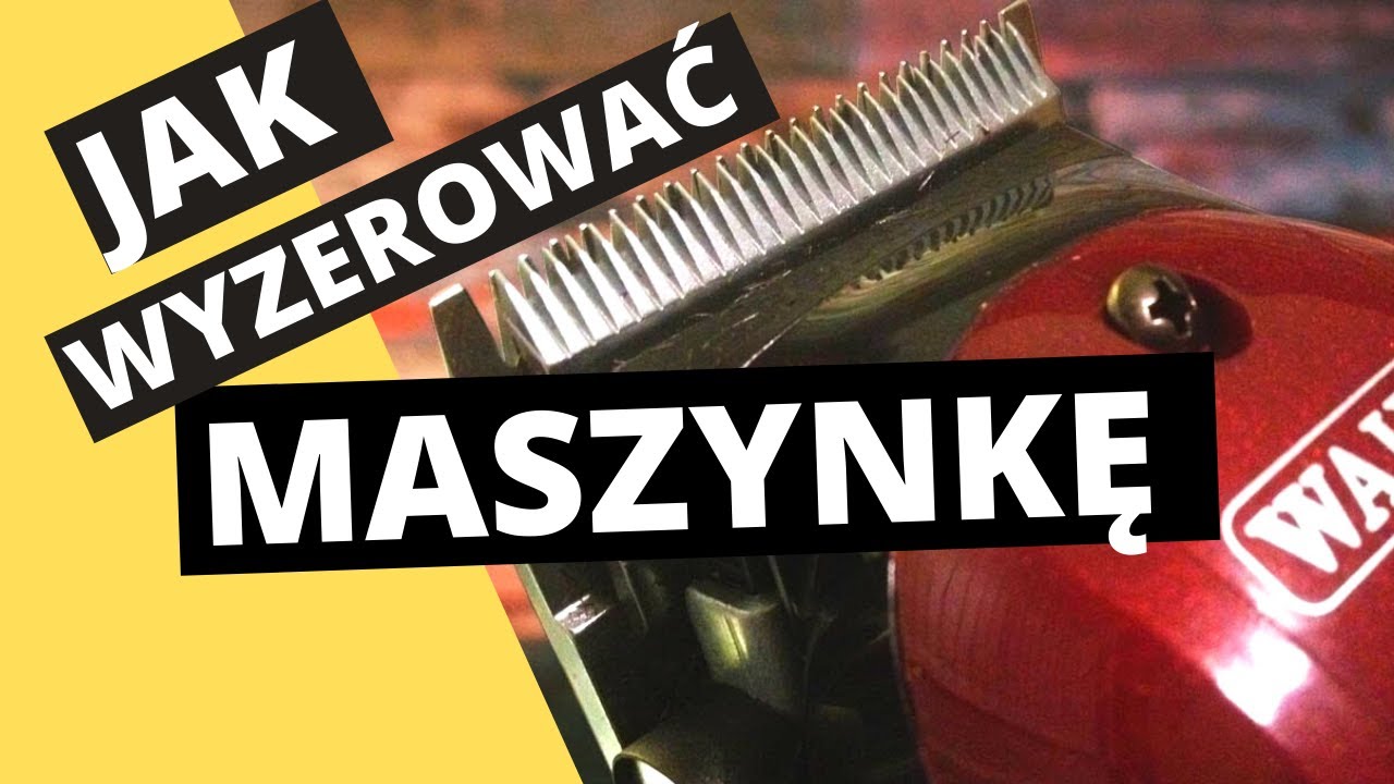 Jak wyzerować maszynkę (zero gap).
