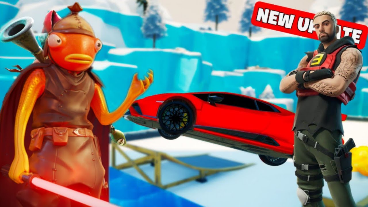 Fortnite rockets vs cars