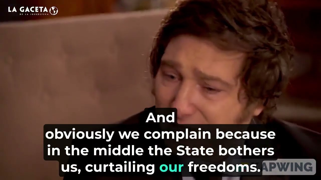 Javier Milei: It is so beautiful live in the ideas of freedom