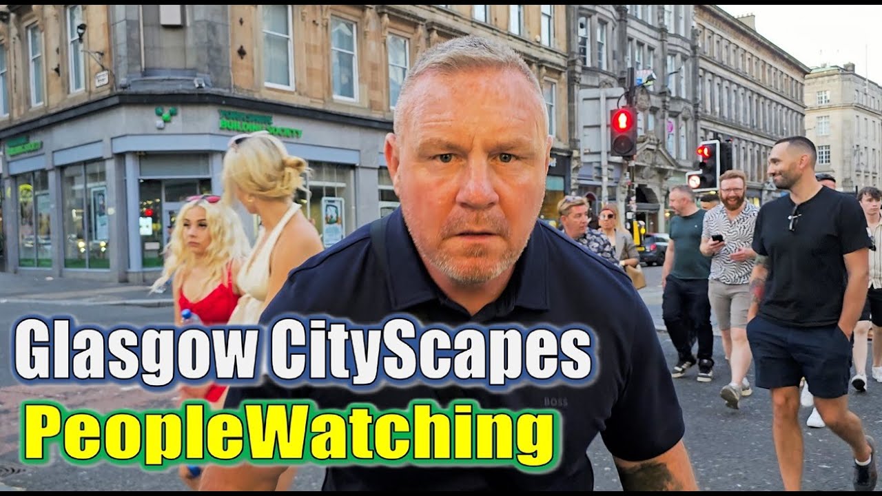 The One With Billy Moore |  All or Nothing in Glasgow City | Peoplewatching & Relaxing CityScapes