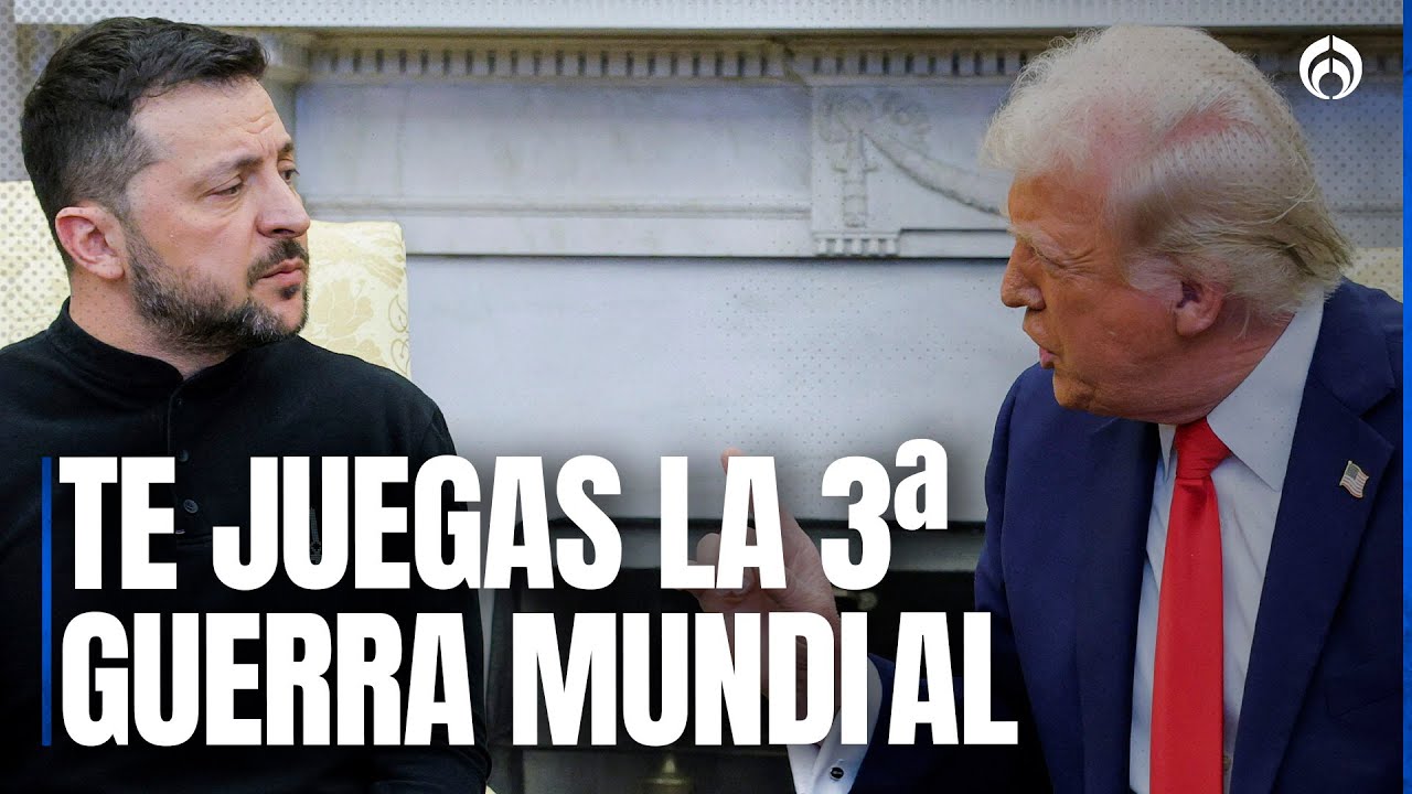 Agarrón en la Casa Blanca: Zelenski desata la ira de Trump por guerra en Ucrania
