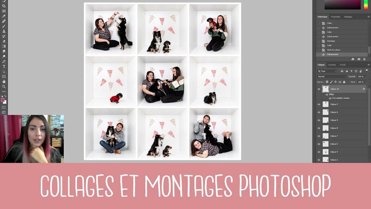 Montage et Collages sous Photoshop + Mini Tuto Lightroom - Calendrier de l'Avent 2019 #13