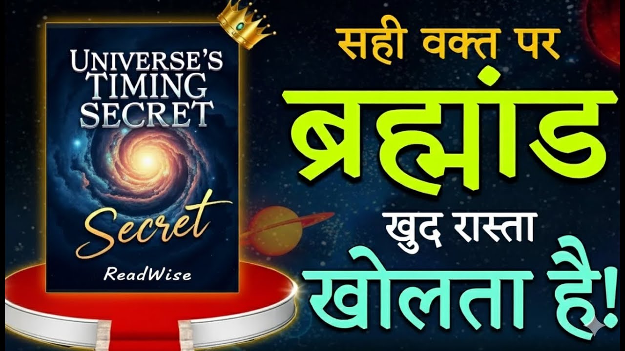 "The Universe" always helps you at the right time | Best Book Summary | Audiobook Summary | ReadWise