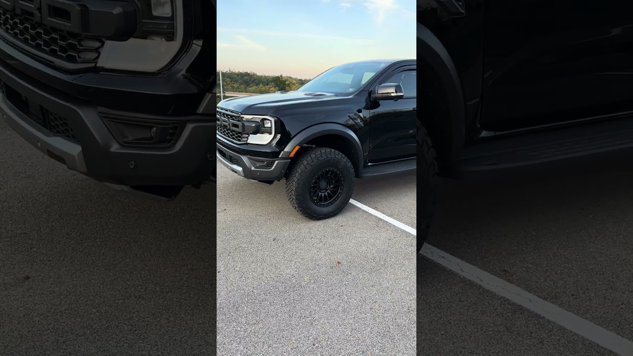 2024 Ford Ranger Raptor Foutz 2.5” level and RRW wheels 17x8.5 0 offset