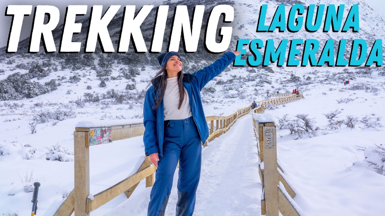 LAGUNA ESMERALDA USHUAIA - TREKKING NA NEVE
