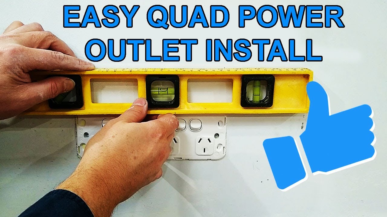 Everyone NEEDS a Quad Outlet at Home DIY Full Installation Procedure. Australian Version