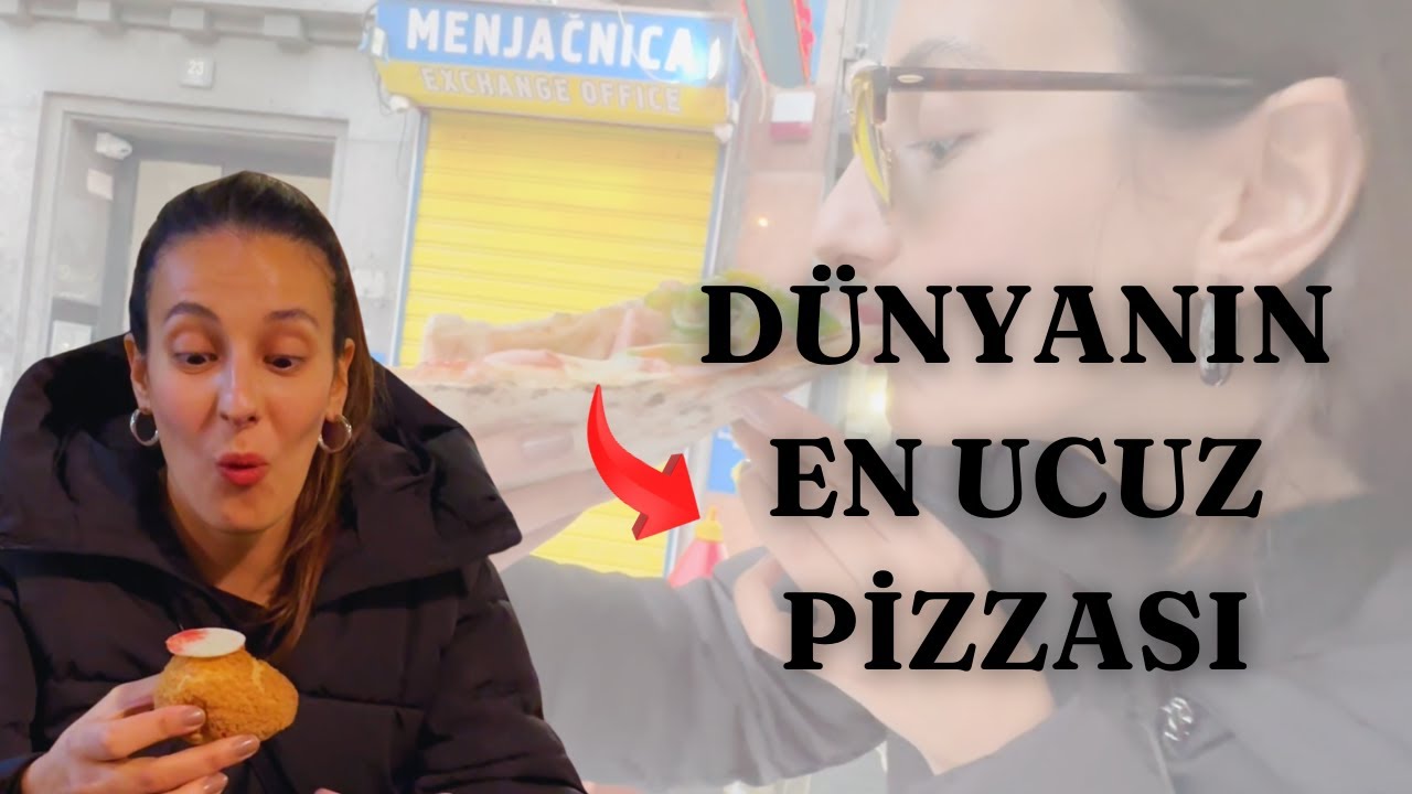 Самая Дешевая Пицца в Мире! Сербские Лакомства! - Белград (Ćevapi, Pljeskavica) | Buseninrotan