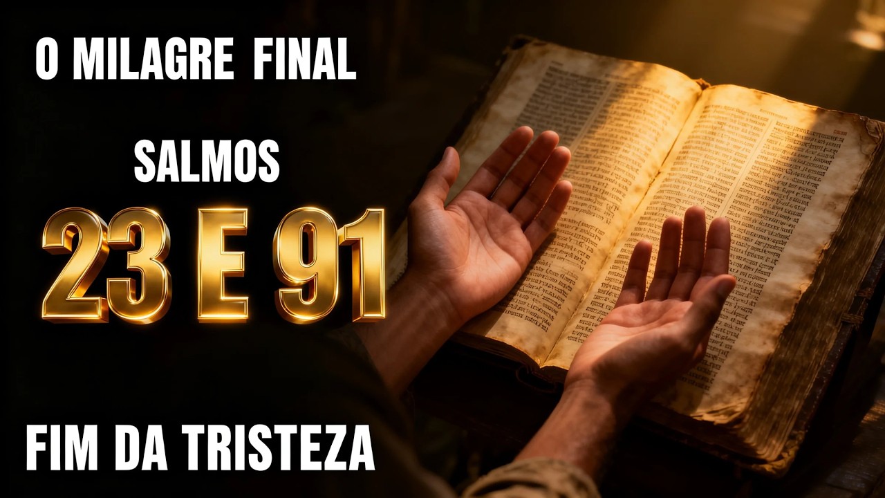 ORAÇÃO DO DIA 12 DE MARÇO - SALMO 91 e SALMO 23 | As duas ORAÇÕES MAIS PODEROSAS da BÍBLIA