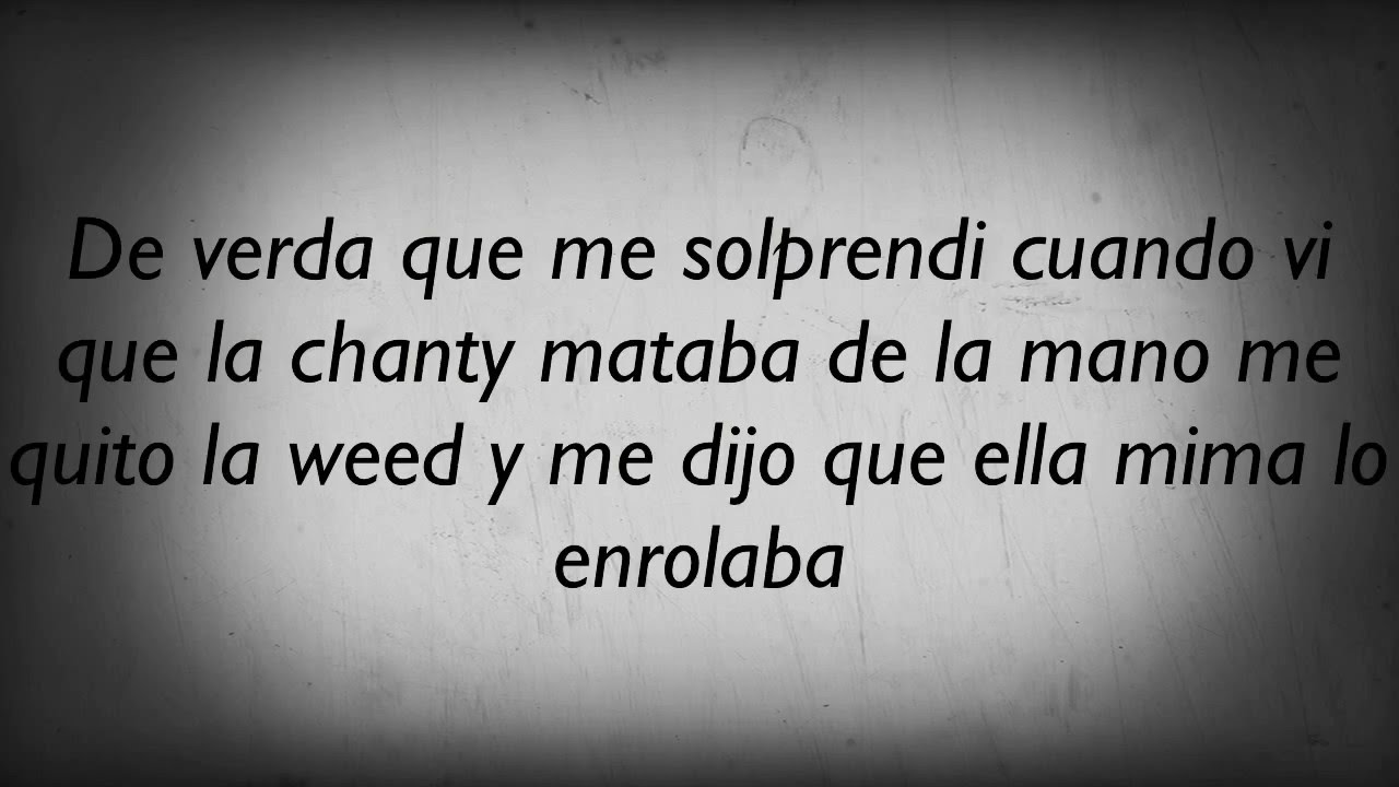 El Nene Amenaza - La Chanty En Letras