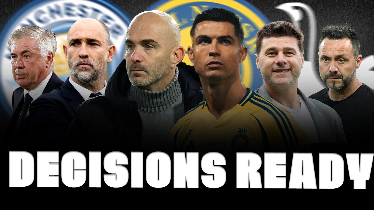 🚨💣 CRISTIANO DECISION! SPURS BOMBA! DE ZERBI, MARESCA, ANCELOTTI, POCHETTINO, TUDOR…