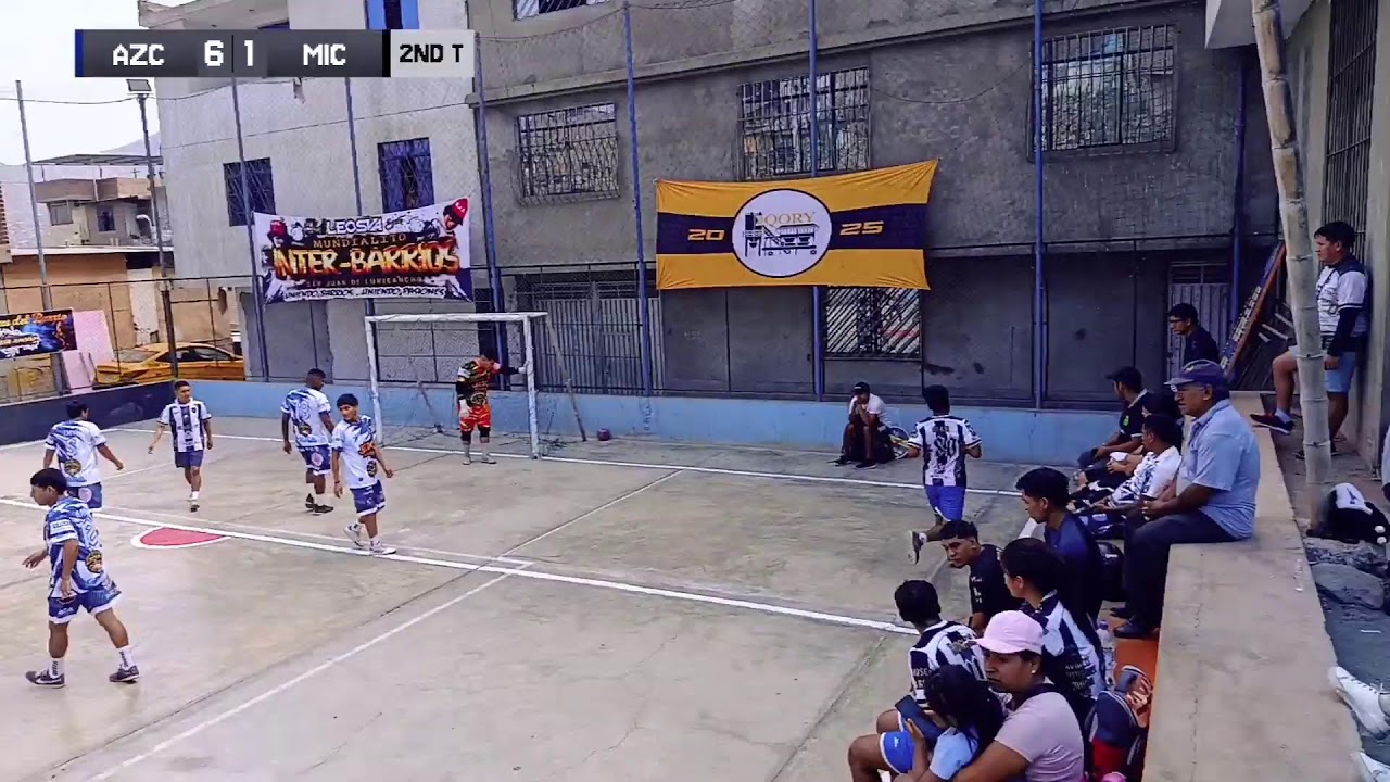 🏆 REYES DEL BARRIO 
⚽ PURITO AZCARRUNZ 🆚 MICAELA FC ⚽
➡️ FECHA 3
🏟️ 1RO DE MAYO