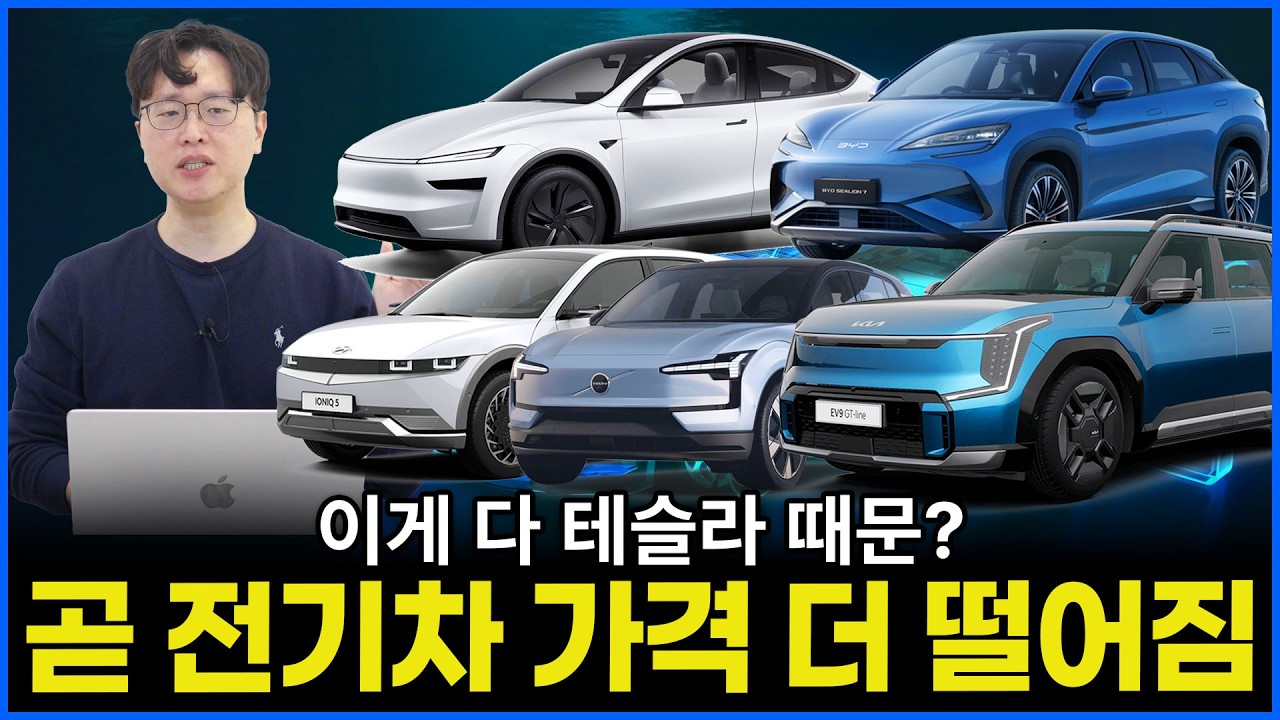 테슬라가 전기차 치킨 게임을 시작한 이유? | 전기차 가격은 왜 내려갈까..