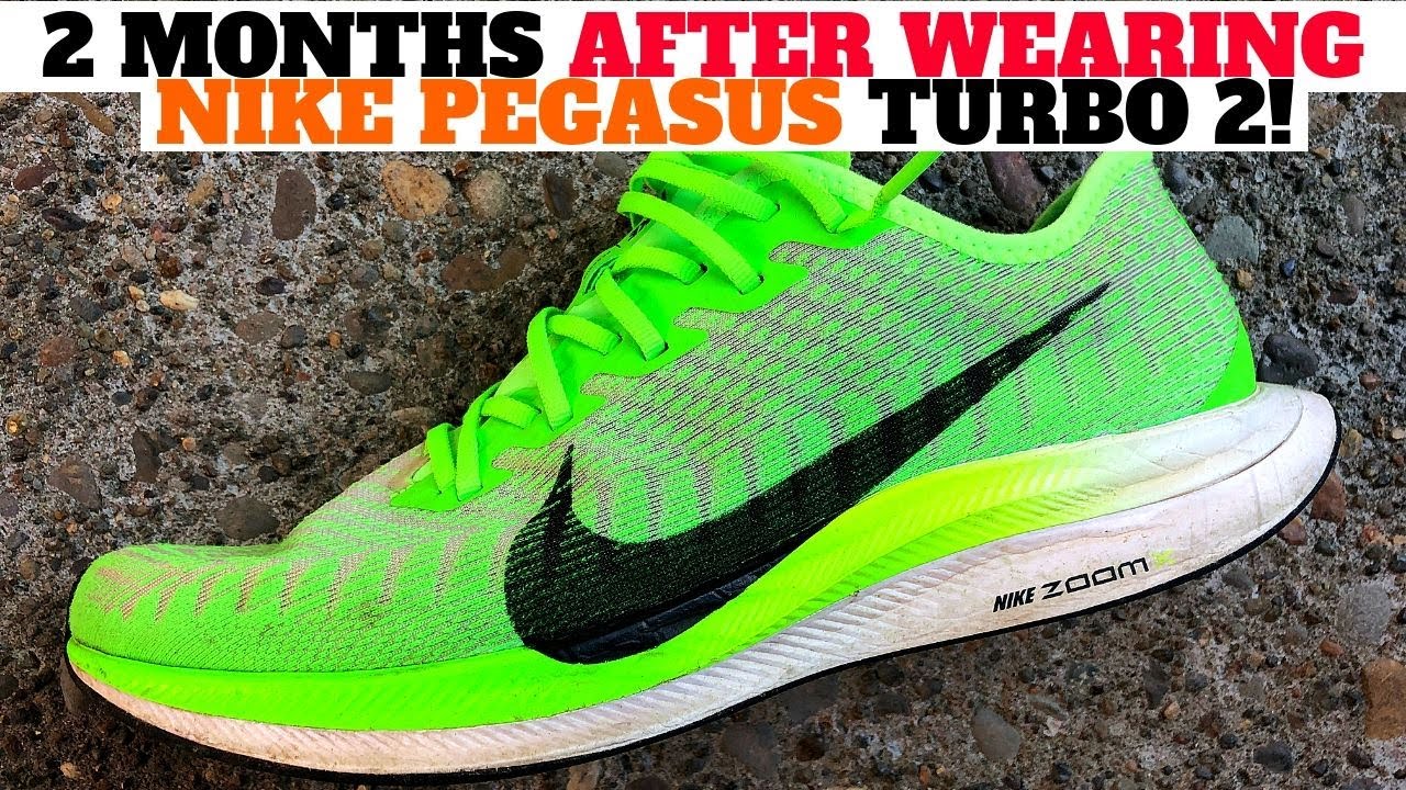 2 MONTHS AFTER WEARING: NIKE PEGASUS TURBO 2! BEST NIKE SNEAKER OF 2019!