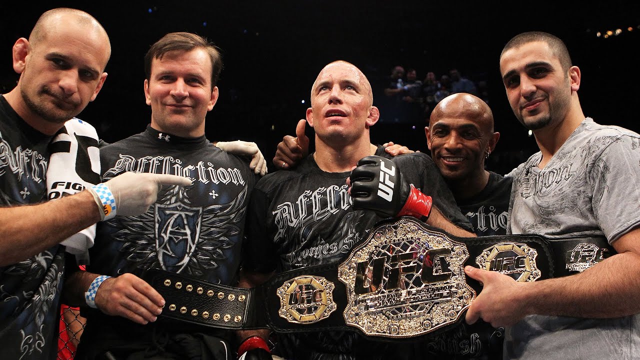 Crowning Moment: Georges St-Pierre Wins UFC Welterweight Title 👑