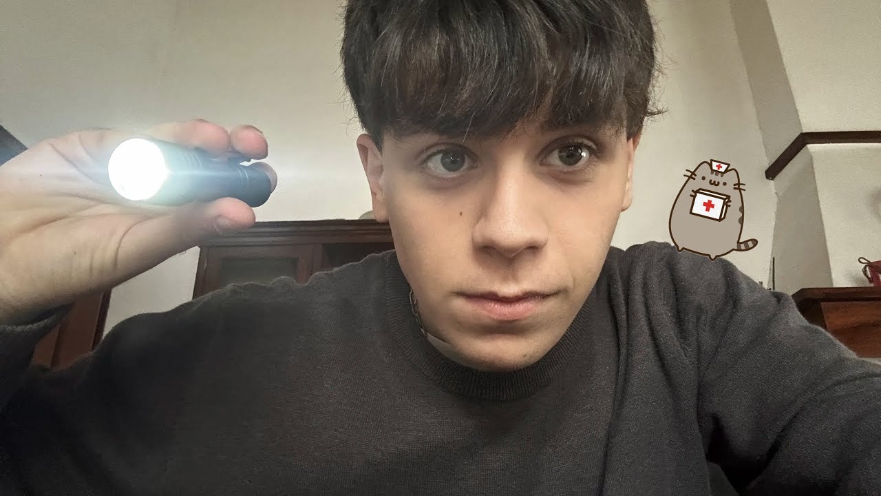 ASMR Test de NERVIOS CRANEALES RAPIDO e IMPREDECIBLE para DORMIRTE(siosi) - ASMR casero roleplay