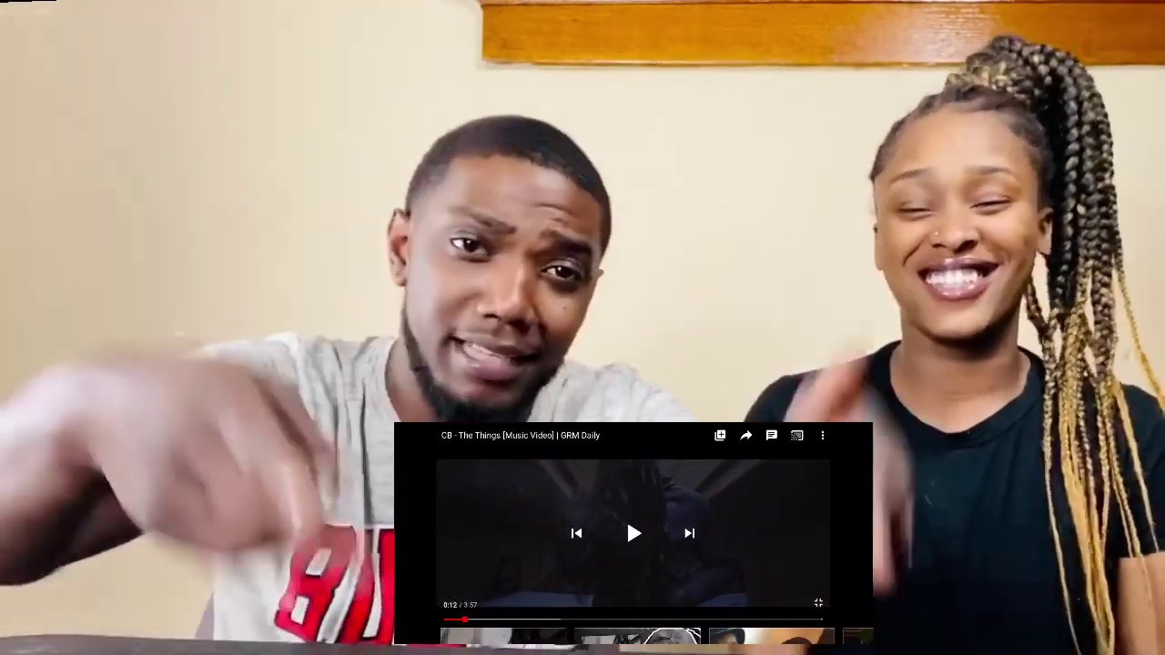 CB - The Things [Music Video Reaction With My Girlfriend To Uk Drill Music