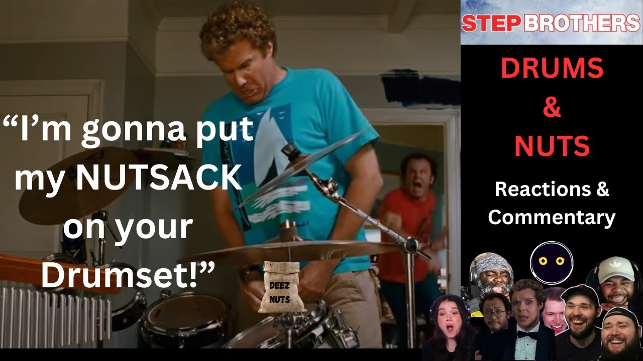 Step Brothers: BEST Reactions to the ICONIC Drum set scene