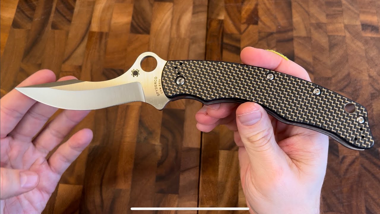 Spyderco Szabo Folder Quick Look