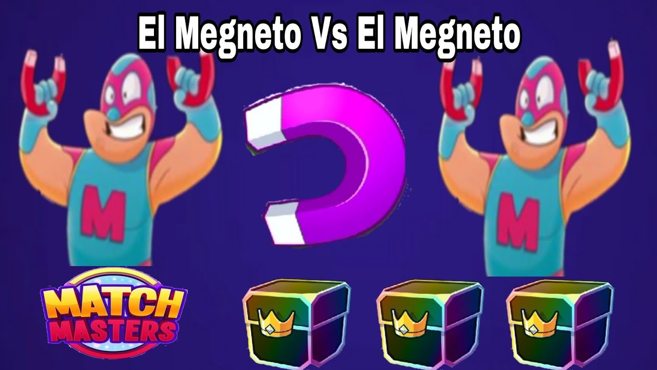 El Megneto Vs El Megneto | Highlights | Match Masters | Match Masters Gameplay