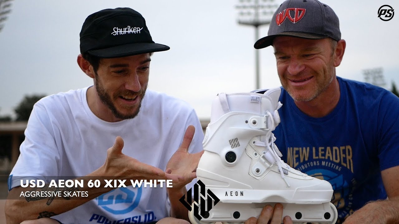 USD Aeon 60 XIX White skates
