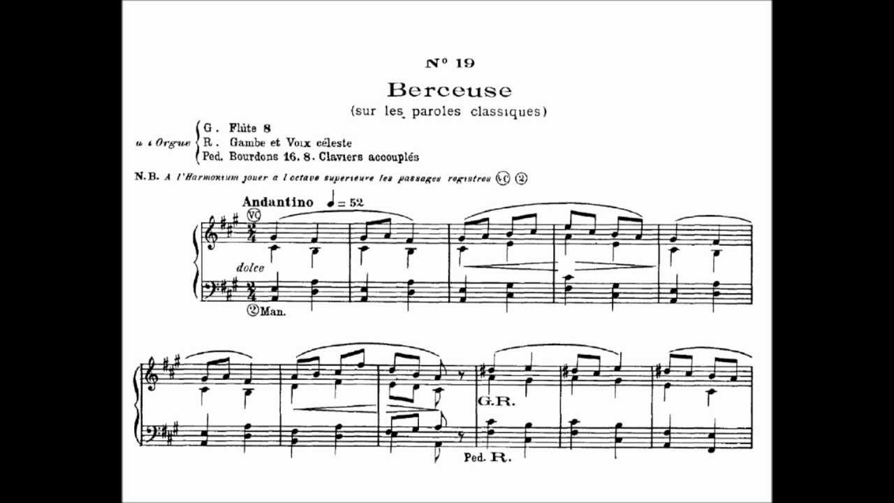 Louis Vierne - Berceuse