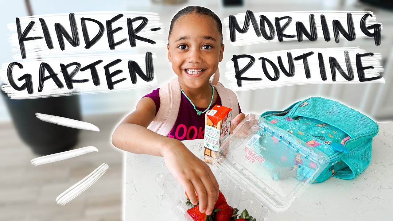 Our School Day Morning Routine | Kindergarten Edition!