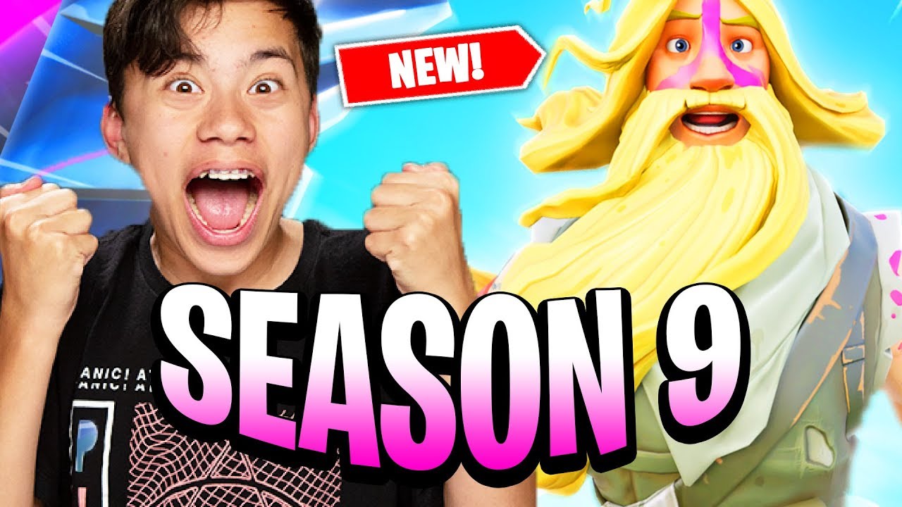 *NEW* FORTNITE SEASON 9 REACTION!