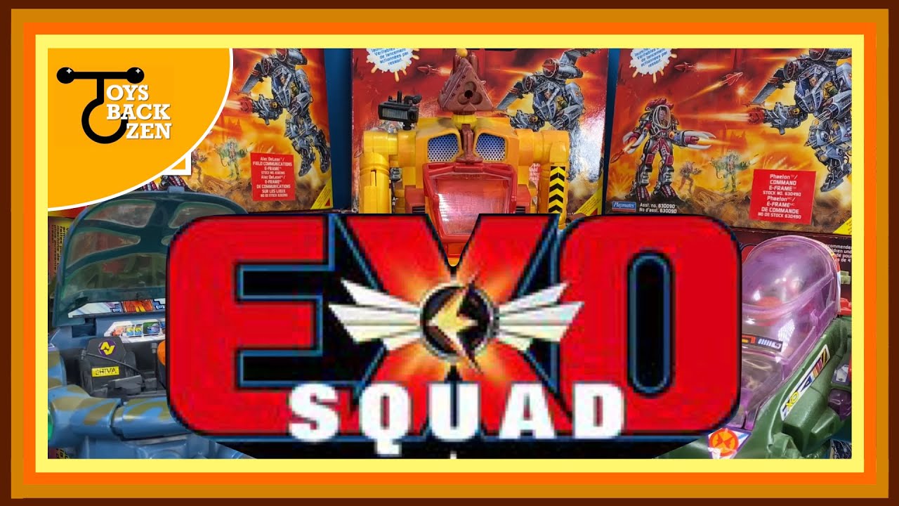 Exo Squad - Box Opening 6 E-Frames 3 Light Attack E-Frames With Figures