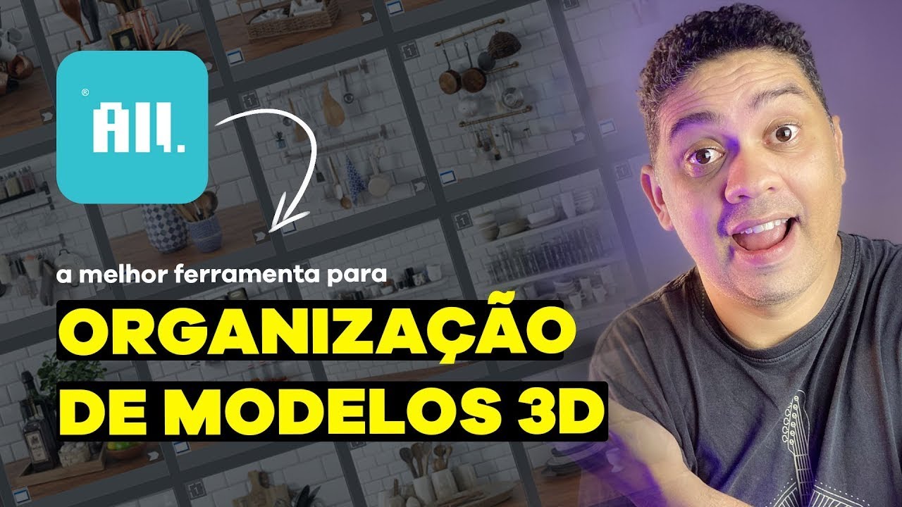Dê adeus ao caos na sua biblioteca de modelos 3D com essa super ferramenta - conheça o NAG ALL