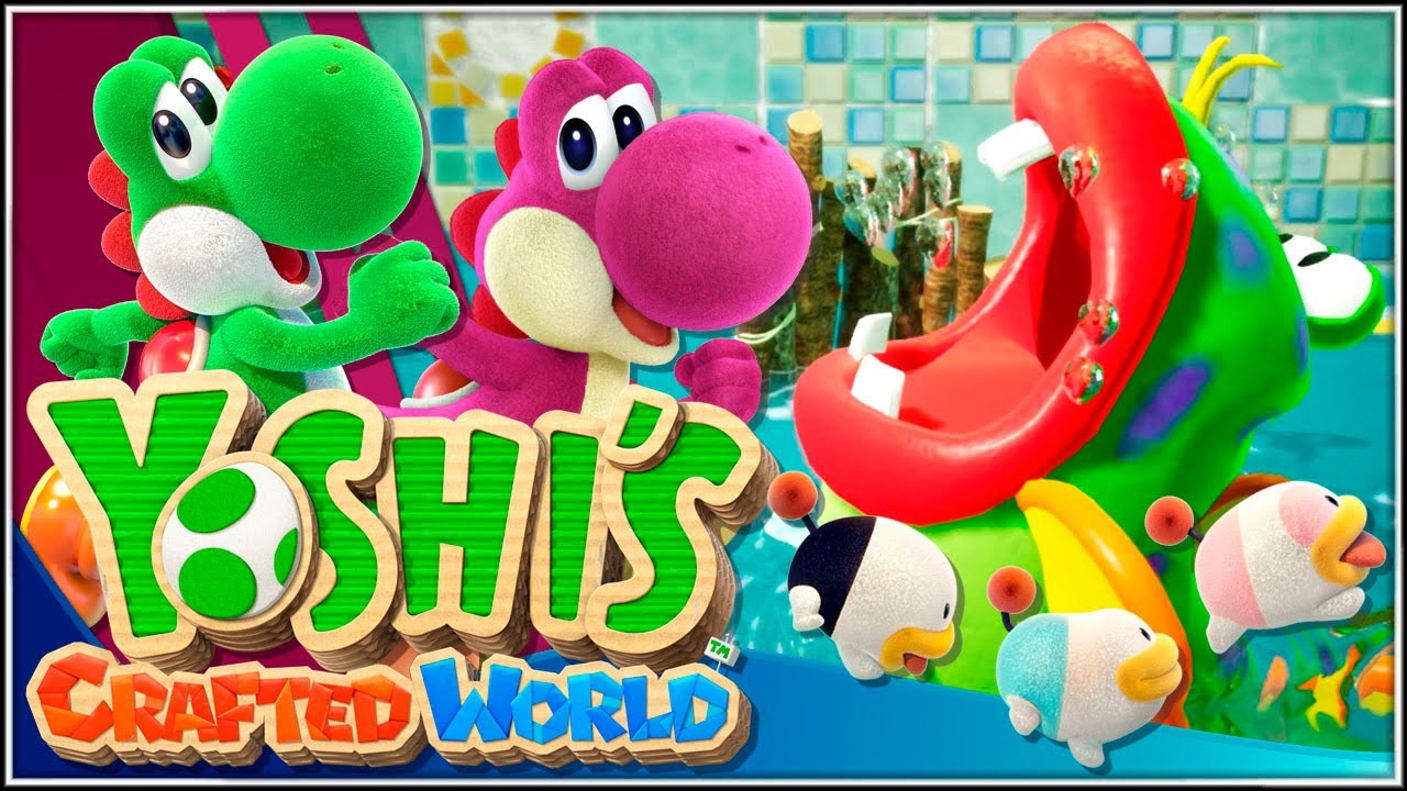 Comida para peces!!! | 20 | Yoshi's Crafted world (en español)