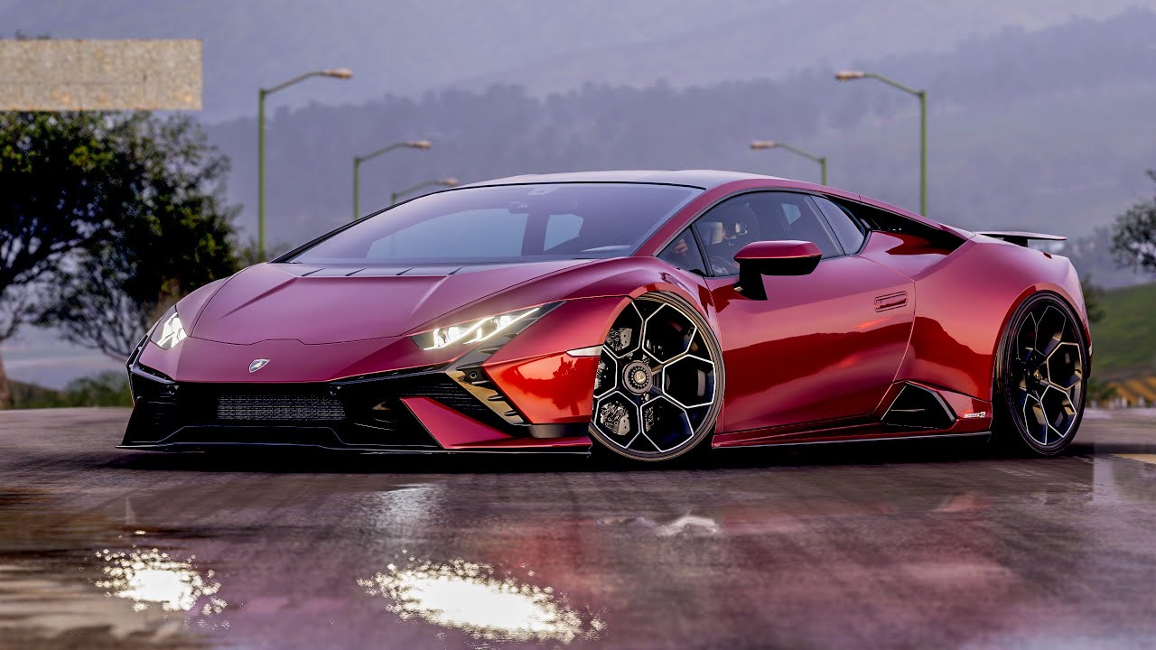 THE NEW HURACAN TECNICA IS BEAUTIFUL IN FORZA HORIZON 5