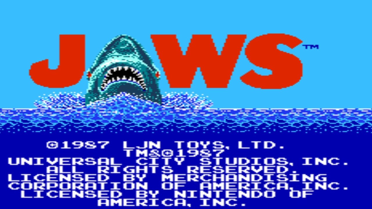 NES - Jaws - Beat the Game - Fail