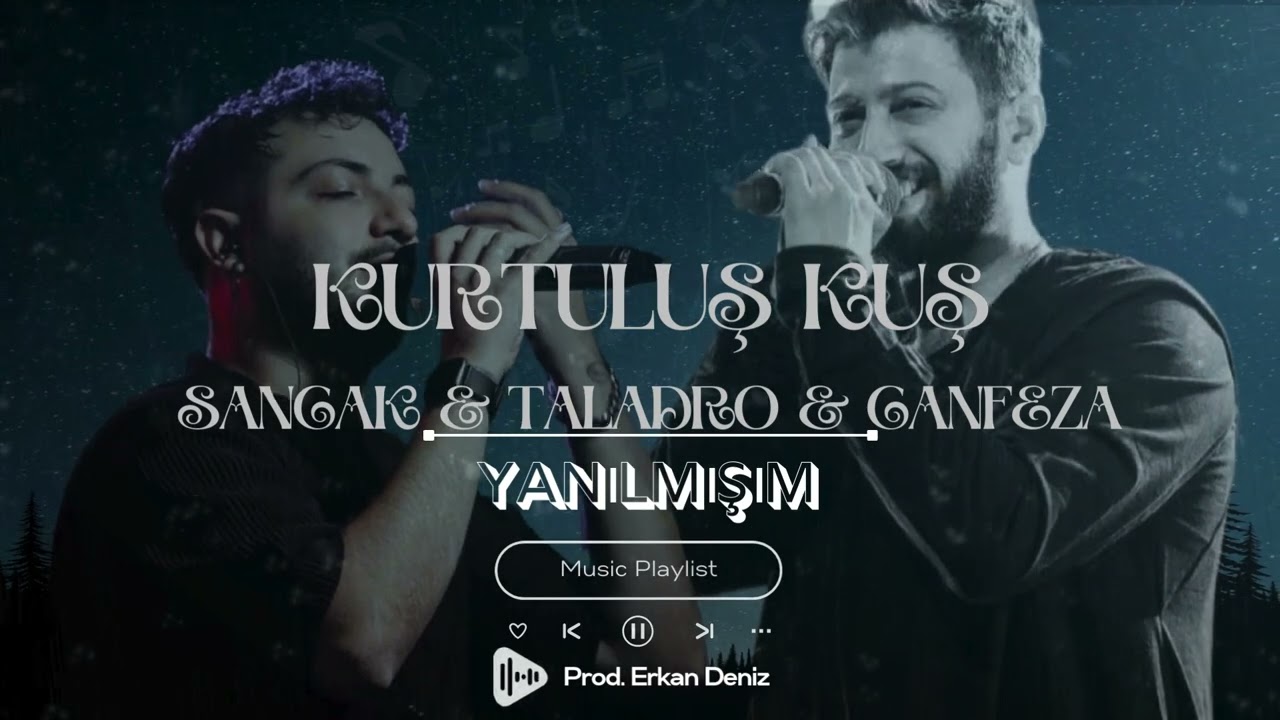 Burak Bulut & Sancak & Taladro & Canfeza - Yanılmışım  (Official Audio)