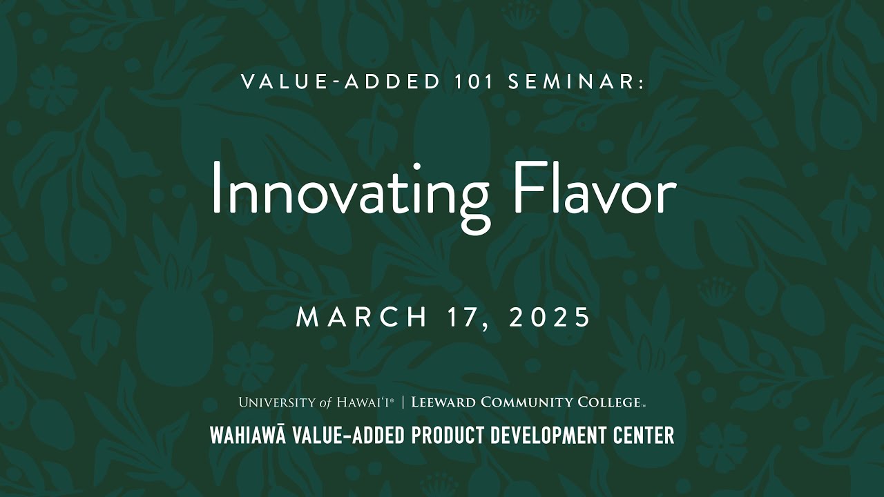 Innovating Flavor | March 17, 2025