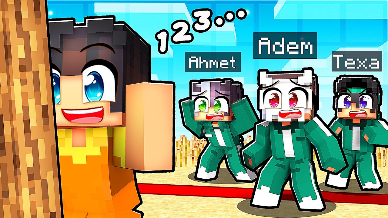 NEDEN Yeni Şehrimizde Squid Game Bebeği Oldum? 🍪 | Minecraft