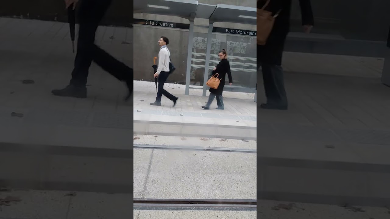 VOYAGE DANS LE TRAMWAY LIGNE 5 DIRECTION, CLAPIERS À MONTPELLIER SAISON 2