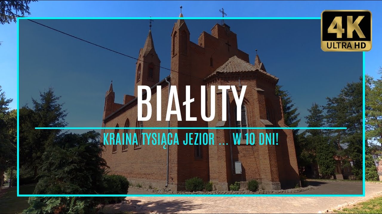 MAZURY [4K] &ndash; BIAŁUTY &ndash; Kraina Tysiąca Jezior w 10 dni! (#1 zabytki i atrakcje Mazur)