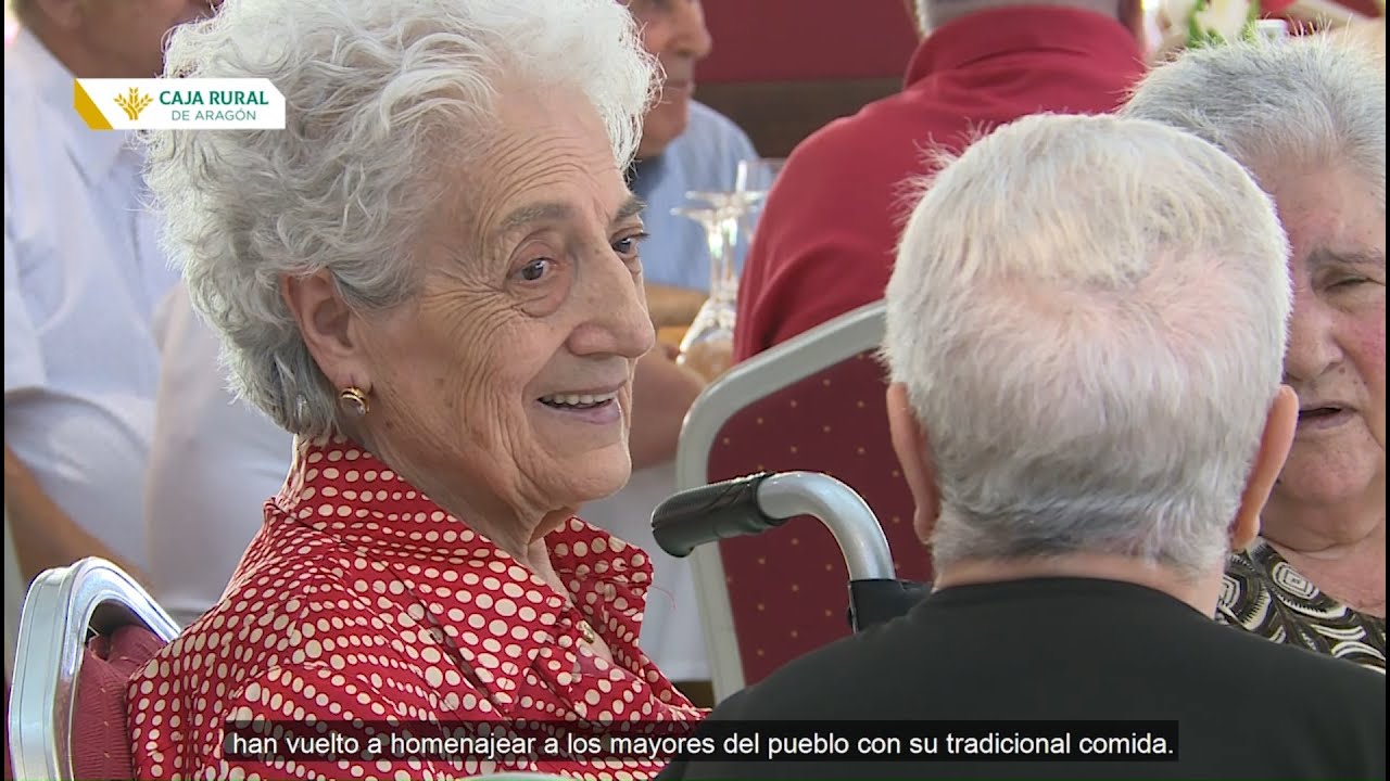 Cariñena retoma su tradicional comida en homenaje a los mayores del pueblo