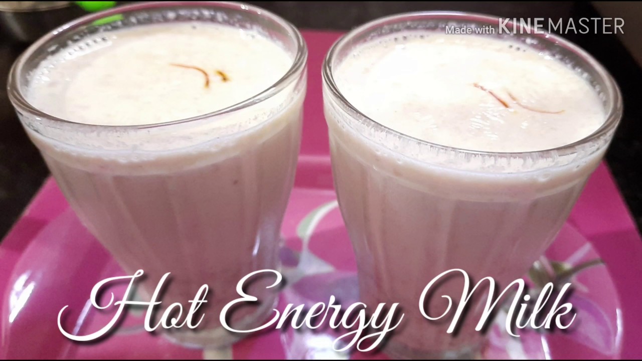 Hot energy Milk |Winter special Milk