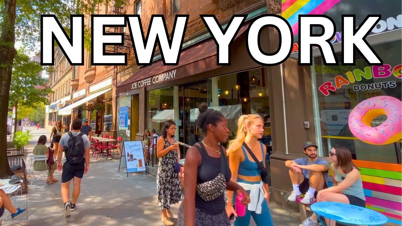 NEW YORK CITY WALKING TOUR Manhattan's Upper West Side | 4K