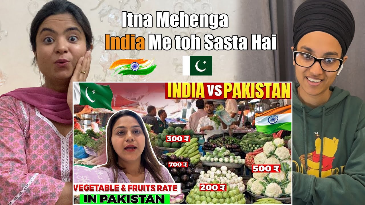 Indian Reacts To 🇵🇰 Vegetable 🍅 fruits 🍇 Grocery Rates in Pakistan || Indian Girl Exploring Pakistan
