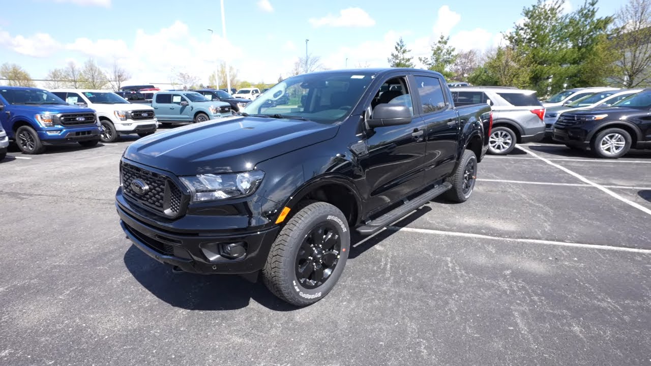 Introducing the Bold and Rugged 2023 Ford Ranger XLT FX4 Blackout Edition