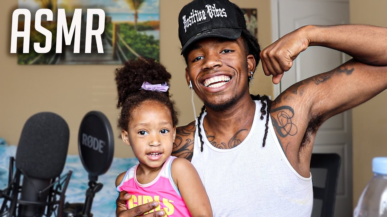 ASMR | ** My 3 YEAR OLD NEICE** TRIES ASMR FOR THE FIRST TIME