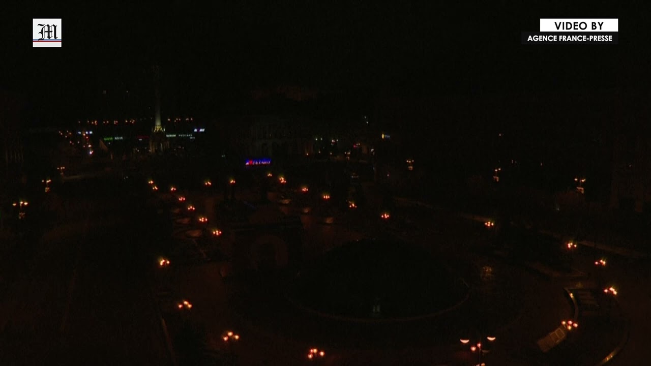 Air raid sirens ring out in Kyiv at night as Russian bombardment resumes