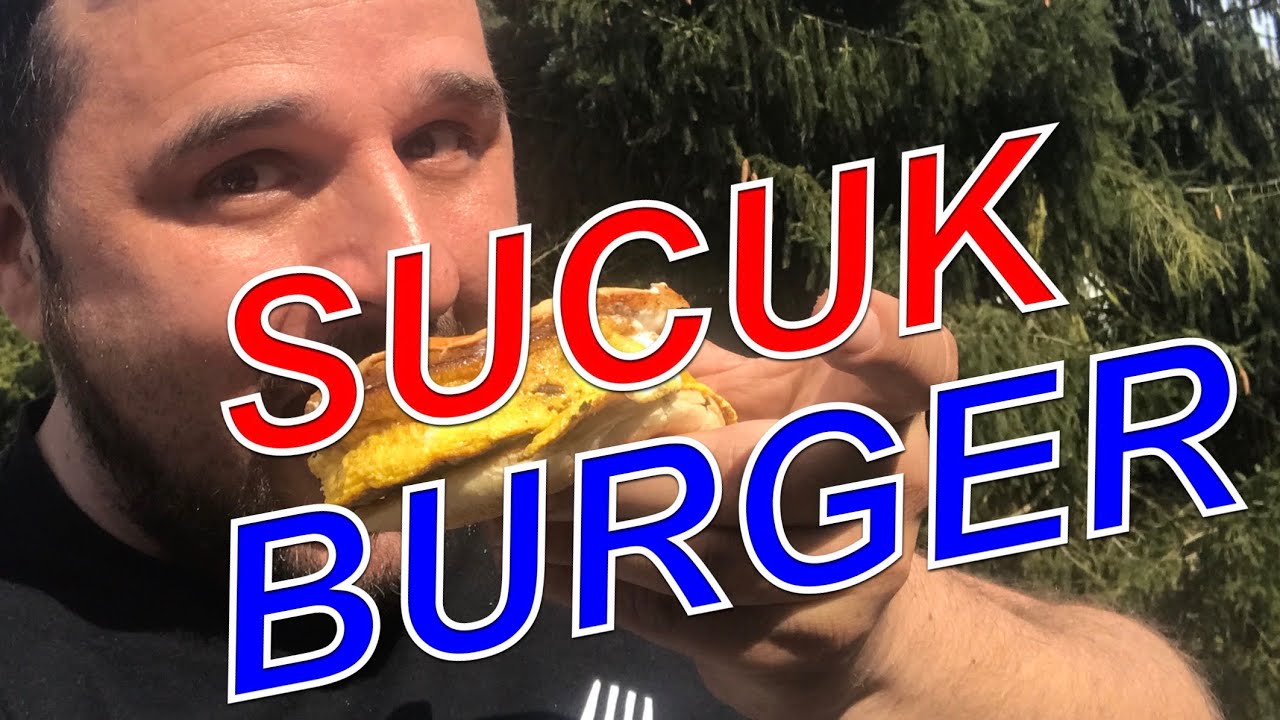SUCUK EI BURGER vom GRILL —- Klaus grillt