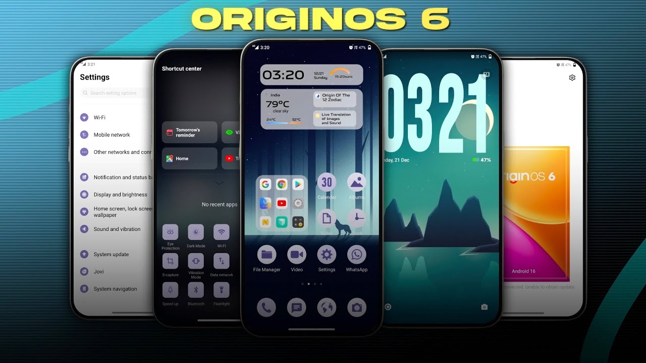 OriginOS 6 Theme For Vivo & iQ00 All Devices | How To Install OriginOS 6 On Any Android | OriginOS 6