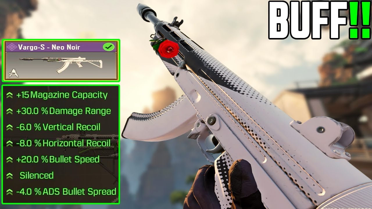 New Vargo-S Gunsmith is Cracked!! Vargo-S Loadout Destroying Meta In Cod Mobile