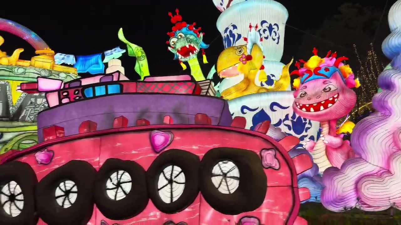 Discover the stunning Zigong Lantern Festival 2025